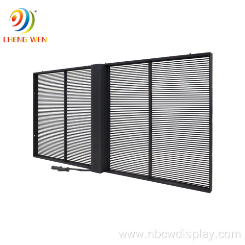 P3.91 - 7.82 Transparent LED Screen For Shops